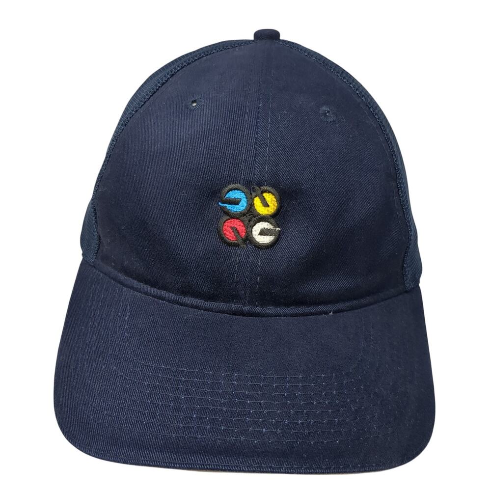 Fersten Worldwide Slideback Baseball Cap Blue One Size Adjustable Embroidered